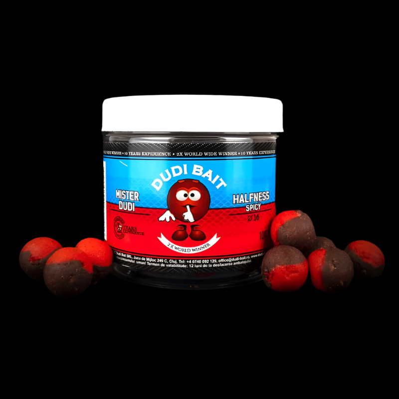 DUDI-BAIT-MISTER-DUDI-HALFNESS-SPICY-BOILIES-MAMCI-LOVNE-BOILE