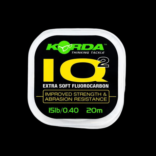 Korda IQ2 Extra Soft Fluorocarbon  20lb / 20m